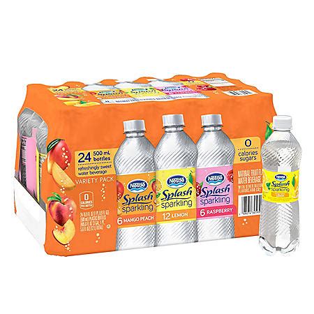 And if you dont love drinking plain water, consider keeping a case of enhanced or flavored water on hand. . Sparkling water sams club